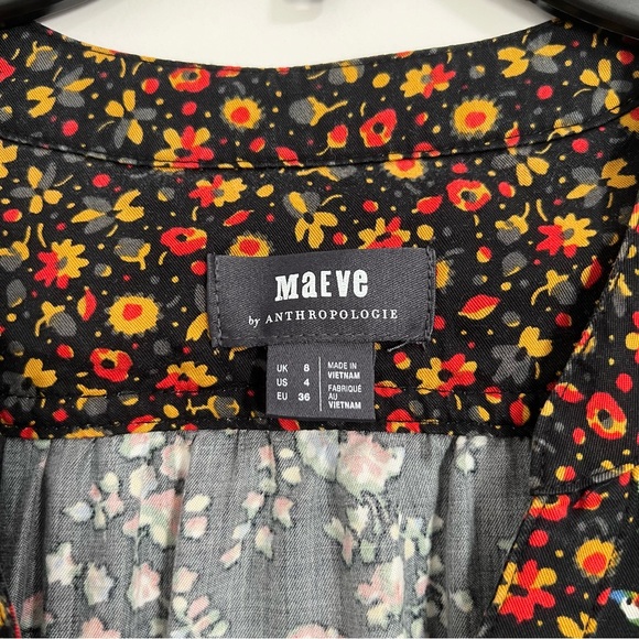 Maeve by Anthropologie Marlie Button-Front Chambray Tunic Dress - Picture 5 of 12